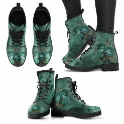 Gallery Serpentine Green Roses, Vegan Women's Boots, FREE Shipping 11 Gallery Serpentine Green Roses, Vegan Women's Boots, FREE Shipping -AKUMU INK shop REG723
