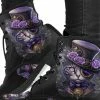 Gallery Serpentine Purple Steampunk Cat, Women's Boots, FREE Shipping 1 Gallery Serpentine Purple Steampunk Cat, Women's Boots, FREE Shipping -AKUMU INK shop REGSAI3purplesteampunkcat0