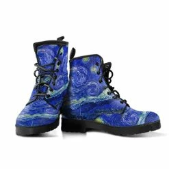 Gallery Serpentine Starry Night Van Gogh Women's Boots, FREE Shipping 11 Gallery Serpentine Starry Night Van Gogh Women's Boots, FREE Shipping -AKUMU INK shop REGSVGSstarrynightboots3