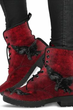 Gallery Serpentine Blood RAVEN Men's Boots, FREE Shipping
