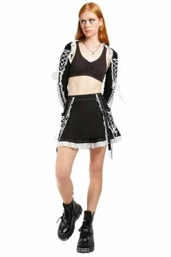 Tripp NYC Lolita Suspender Skirt [Black/White] -AKUMU INK shop SB4049 BLKWHT FULL 1000x 544f1e32 f07c 46ad bb1e 6ca163b8380c
