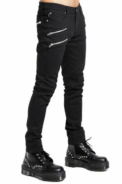 Tripp NYC Biker Jeans -AKUMU INK shop SD7388M BLK S