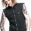 DEVIL FASHION Denim Destruktor Vest -AKUMU INK shop SHT007 2 af061130 8cdc 453b 8d2b b74de003f5d6