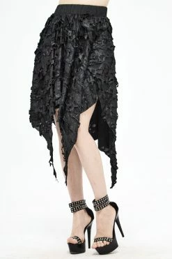 DEVIL FASHION Witchery Tattered Skirt -AKUMU INK shop SKT130 3