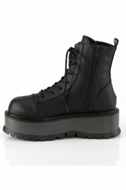 Demonia Corpse Commander Chunky Combat Boots [SLACKER-55] -AKUMU INK shop SLACKER 55 BVL05