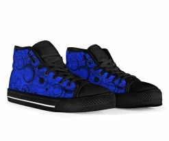 Gallery Serpentine Blue Gallifrey, Men's Hi Tops, FREE Shipping -AKUMU INK shop SN2DoctorWhoGallifreyanBlueHiTopSneaker1 13a7ab16 a1c0 4e2f 856c 1bfaceab36ee