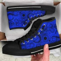 Gallery Serpentine Blue Gallifrey, Men's Hi Tops, FREE Shipping -AKUMU INK shop SN2DoctorWhoGallifreyanBlueHiTopSneakers4 feeab801 1f6a 4efe 9c2c 6e466d06b556