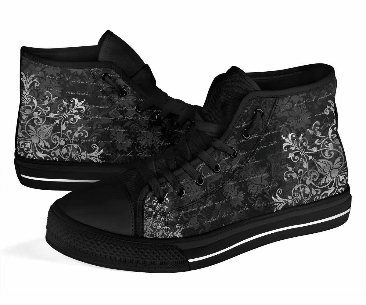 Gallery Serpentine Ghost Writer Men's Hi Tops, FREE Shipping 8 Gallery Serpentine Ghost Writer Men's Hi Tops, FREE Shipping - Image 6