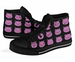 Gallery Serpentine Cat Emoji Hi Tops, FREE Shipping -AKUMU INK shop SN72
