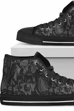 Gallery Serpentine Dance Of Death, Men's High Top Sneakers, FREE Shipping