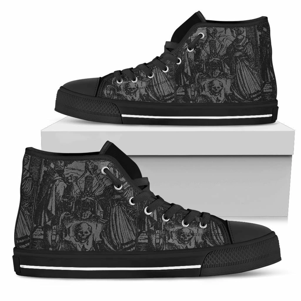 Gallery Serpentine Dance Of Death, Women's Hi Tops, FREE Shipping 7 Gallery Serpentine Dance Of Death, Women's Hi Tops, FREE Shipping - Image 5