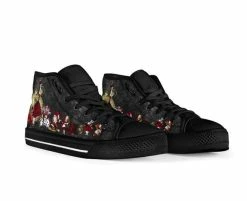 Gallery Serpentine Alice In Wonderland Queen Of Hearts 2 Hi Top Sneakers Women's Sneakers, FREE Shipping -AKUMU INK shop SNRG1QOH2SNEAKERS3