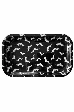 SOURPUSS Luna Bats Big Tin Tray [BLACK]