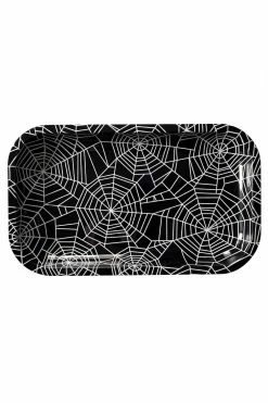 SOURPUSS Spiderweb Big Tin Tray
