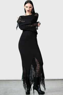 KILLSTAR Spiderella Dress -AKUMU INK shop SPIDERELLA DRESS W G