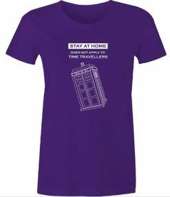 Victorian And Steampunk Purple Women's #stayathome Meme Tee 9 Victorian And Steampunk Purple Women's #stayathome Meme Tee -AKUMU INK shop STAY AT HOME WOMENS PURPE