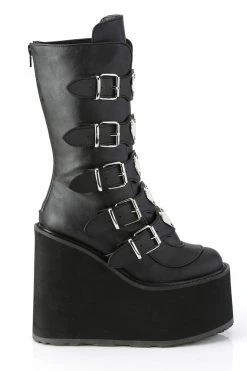 Demonia Heartsick Platforms [SWING-230 Mid-Calf Boots] -AKUMU INK shop SWING 230 BVL13