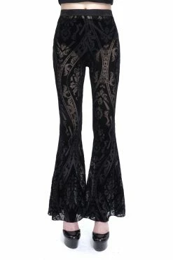 DEVIL FASHION Painted Memories Mesh Pants