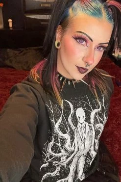 VampireFreaks Slender Sickness Sweatshirt -AKUMU INK shop Slender Sickness Hoodie