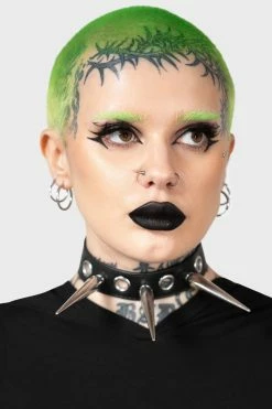KILLSTAR Street Beast Choker -AKUMU INK shop Spiked Choker Goth