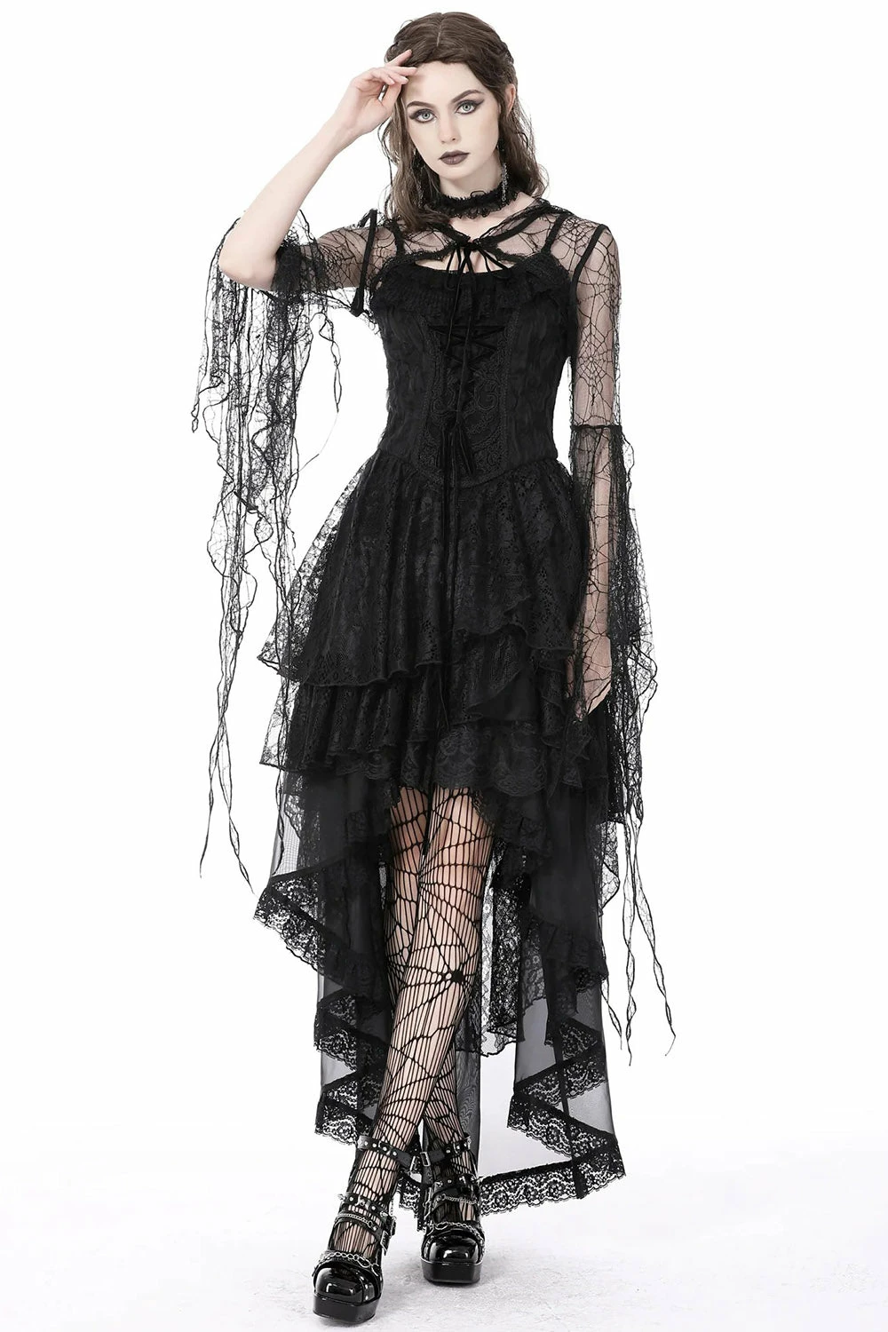 DARK IN LOVE Cobwebella Cape Bolero 4 DARK IN LOVE Cobwebella Cape Bolero - Image 2