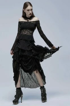 PUNK RAVE Fairy Goth Lace Top -AKUMU INK shop T 697 5 1024x1024 c852dbd9 6427 41ac a271 cf0335065db5