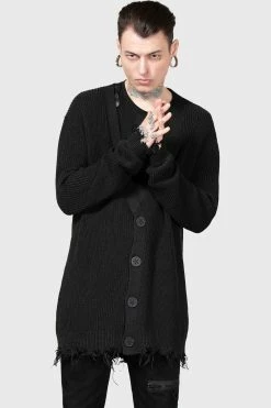 AKUMU INK shop -AKUMU INK shop THE ANTISOCIALS CARDIGAN M D