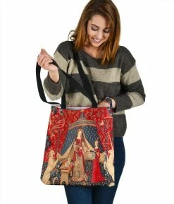 Gallery Serpentine The Lady & The Unicorn - Cloth Tote Bag -AKUMU INK shop TO43