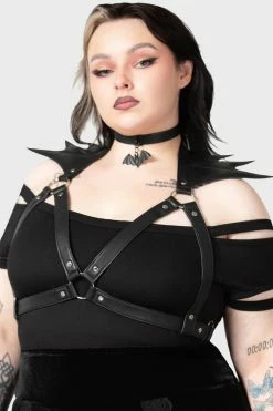KILLSTAR Totally Bats Harness -AKUMU INK shop TOTALLY BATS HARNESS PLUS W B x1 3080b318 dc36 4c5d 979a 029223722d19