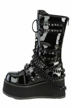 Demonia Blood Pact Punk Boots [Trashville-138] -AKUMU INK shop TRASHVILLE 138 B13