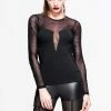 DEVIL FASHION Cobweb Coven Mesh Top 1 DEVIL FASHION Cobweb Coven Mesh Top -AKUMU INK shop TT002 devil fashion spidergirl gothic top 2copy