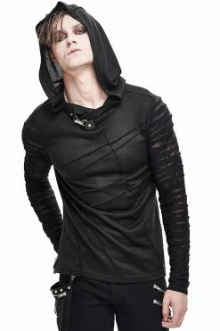 DEVIL FASHION Sleepless Night Hooded Top