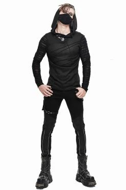 DEVIL FASHION Sleepless Night Hooded Top -AKUMU INK shop TT158 8