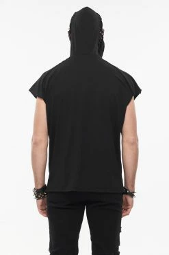 DEVIL FASHION Pale Death Shredded Top 12 DEVIL FASHION Pale Death Shredded Top -AKUMU INK shop TT213 2