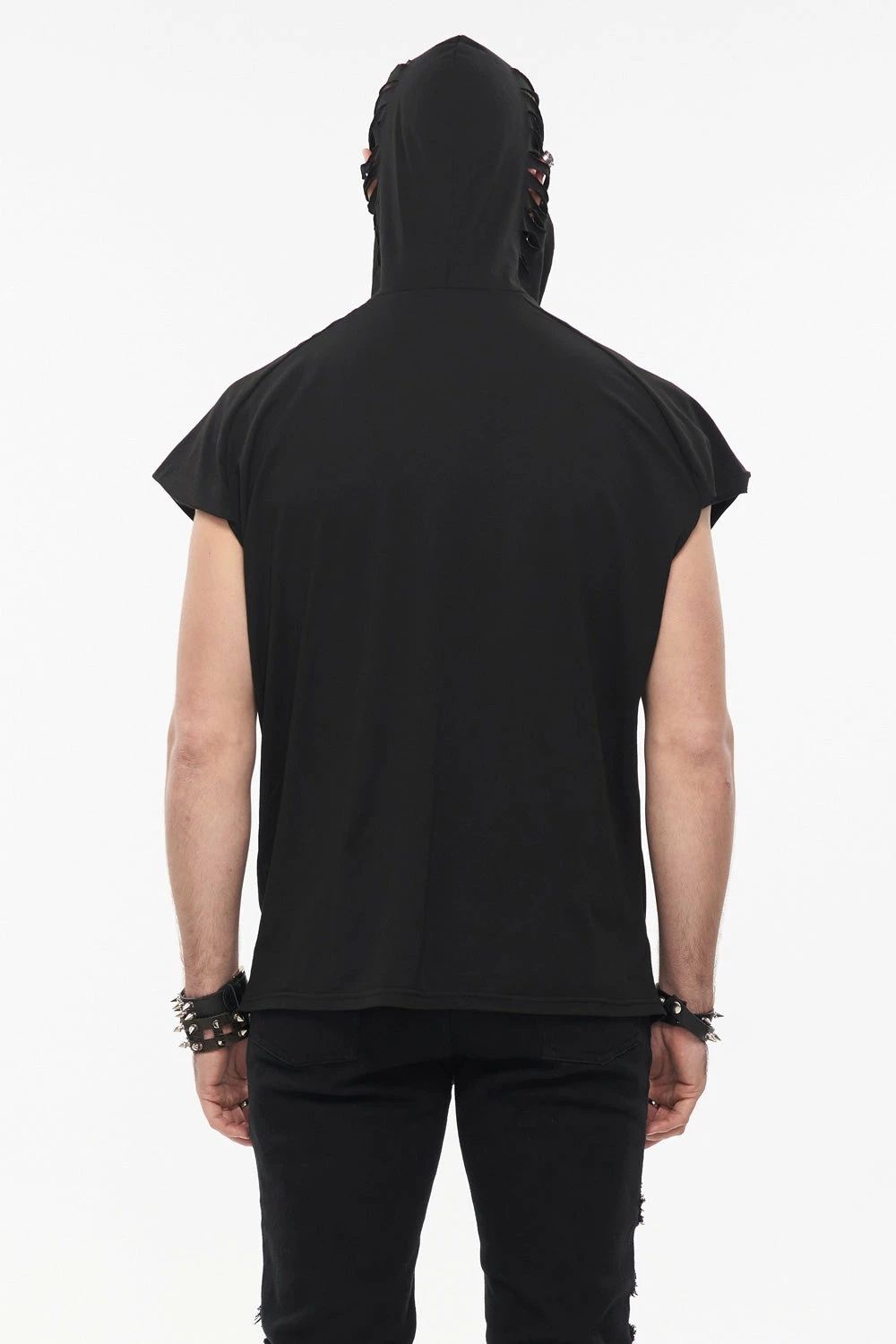 DEVIL FASHION Pale Death Shredded Top 6 DEVIL FASHION Pale Death Shredded Top - Image 4