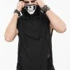 DEVIL FASHION Pale Death Shredded Top -AKUMU INK shop TT213 6