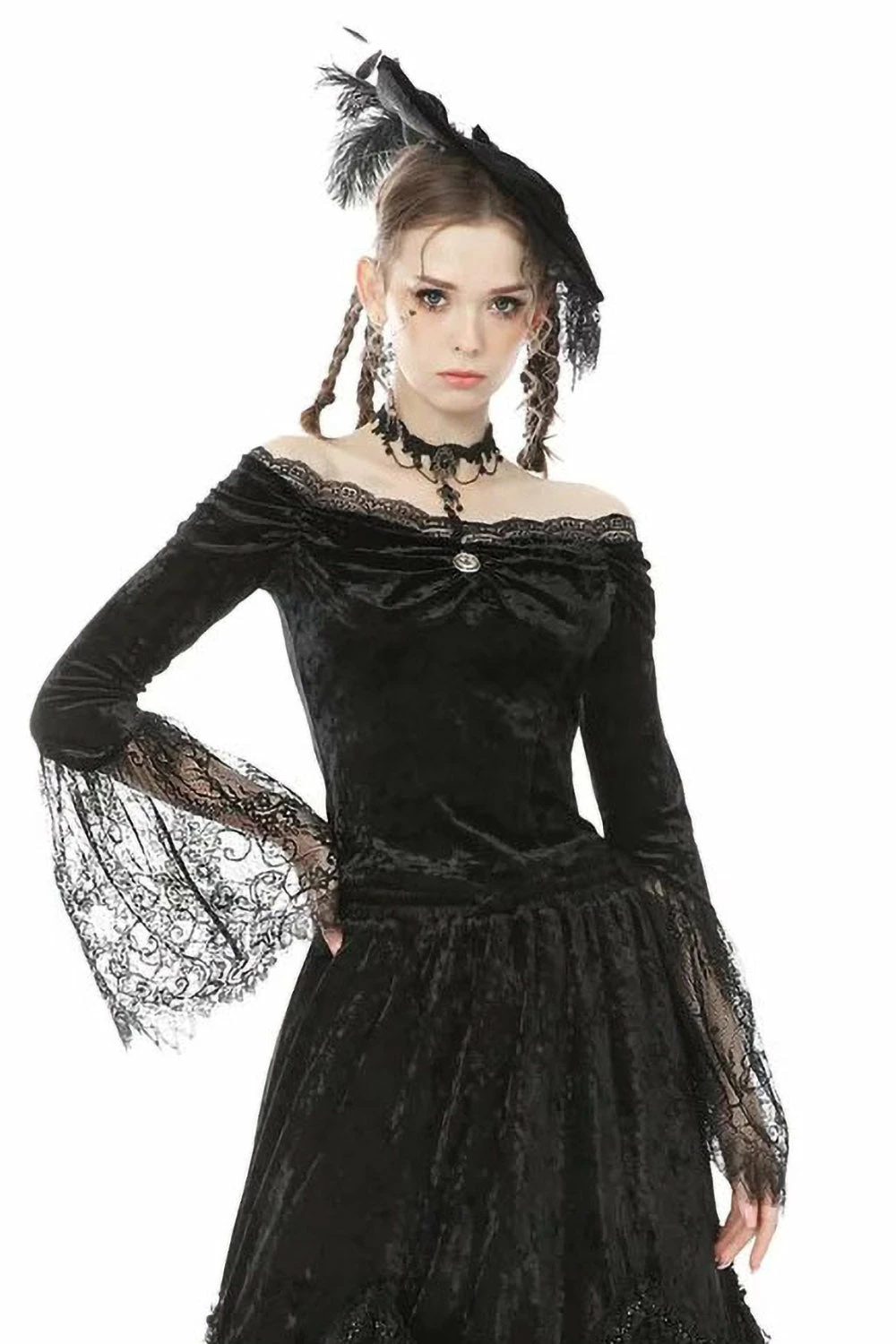 DARK IN LOVE Wednesday Off The Shoulder Top 3 DARK IN LOVE Wednesday Off The Shoulder Top