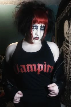 VampireFreaks I'm A Vampire Tee [Multiple Styles Available] -AKUMU INK shop Trad Goth Womens Tank