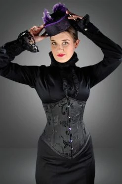 Gallery Serpentine Corsetry Under Bust Victorian Corset, Made To Order -AKUMU INK shop Underbust Victorian Corset
