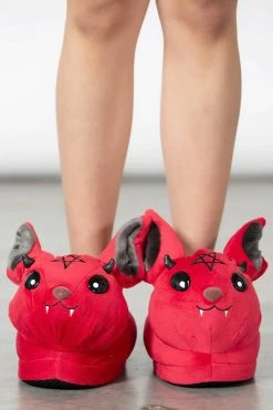KILLSTAR Vampir Slippers [BLOOD] -AKUMU INK shop VAMPIR SLIPPERS BLOOD W d x1600copy