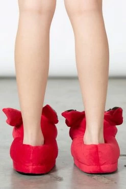 KILLSTAR Vampir Slippers [BLOOD] -AKUMU INK shop VAMPIR SLIPPERS BLOOD W e x1600copy