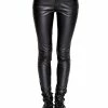 Tripp NYC Ladies Deville Pleather Faux Leather Jeans 1 Tripp NYC Ladies Deville Pleather Faux Leather Jeans -AKUMU INK shop VX6548 BLK F