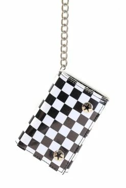 Funk Plus Checkerboard Chain Wallet 10 Funk Plus Checkerboard Chain Wallet -AKUMU INK shop WCK102WT 1 1024x b6832b15 a481 4abd a231 42b31818477f