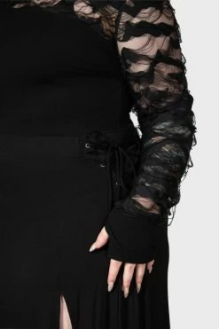 KILLSTAR Willa Long Sleeve Top -AKUMU INK shop WILLA LONG SLEEVE TOP C a5e00ec5