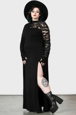 KILLSTAR Willa Long Sleeve Top -AKUMU INK shop WILLA LONG SLEEVE TOP W PLUS D 2