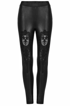 PUNK RAVE Vamp Leathered Leggings 11 PUNK RAVE Vamp Leathered Leggings -AKUMU INK shop WK 522DDF 04