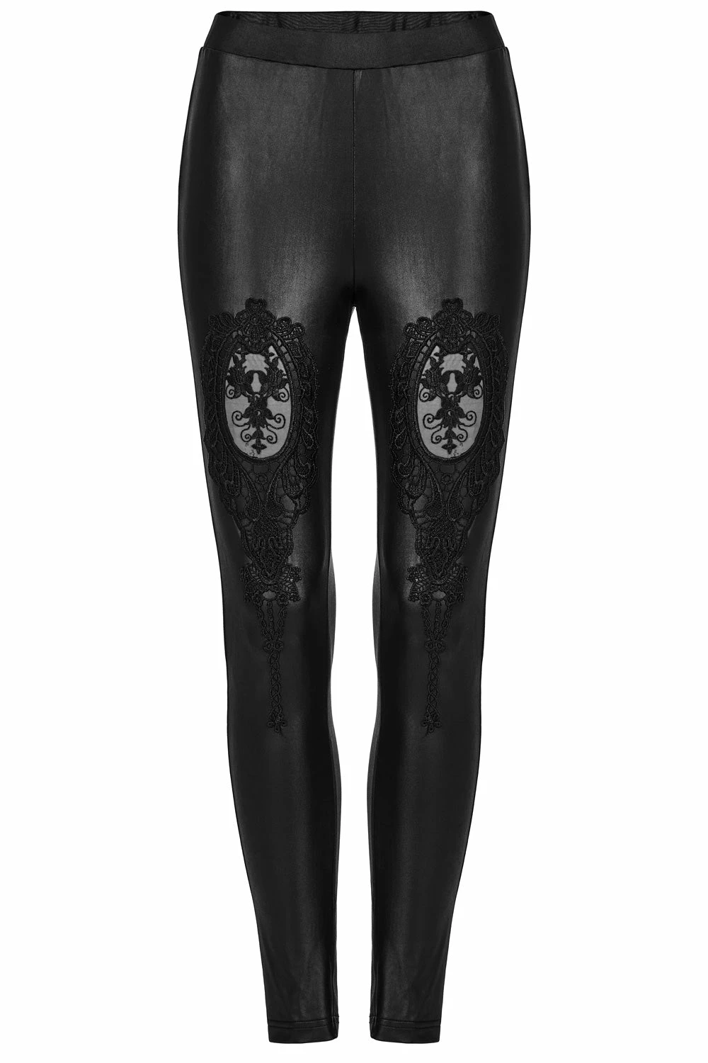 PUNK RAVE Vamp Leathered Leggings 7 PUNK RAVE Vamp Leathered Leggings - Image 5