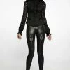 PUNK RAVE Vamp Leathered Leggings -AKUMU INK shop WK 522DDF 05