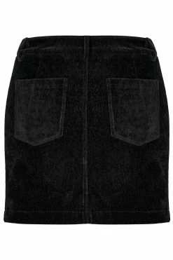 PUNK RAVE Baddiecore Velvet Mini Skirt -AKUMU INK shop WQ 587BQF 06