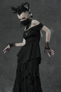 PUNK RAVE Weeping Webs Top 21 PUNK RAVE Weeping Webs Top -AKUMU INK shop WT 648TDF 01